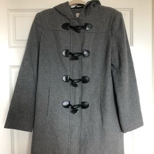 LLBean women’s pea/car coat